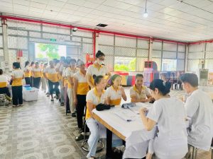  Công ty TNHH Babeeni Việt Nam mời Bệnh viện Quốc tế Hà Thành khám sức khoẻ định kỳ cho người lao động!