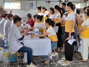  Công ty TNHH Babeeni Việt Nam mời Bệnh viện Quốc tế Hà Thành khám sức khoẻ định kỳ cho người lao động!