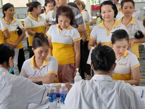  Công ty TNHH Babeeni Việt Nam mời Bệnh viện Quốc tế Hà Thành khám sức khoẻ định kỳ cho người lao động!